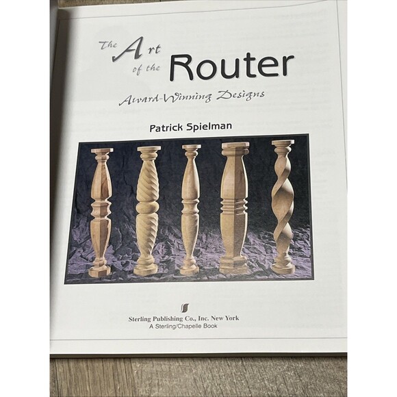 Wood Carving Book Lot 2 - The Art Of The Router & The Ultimate Bank Saw Box Book - Picture 13 of 16